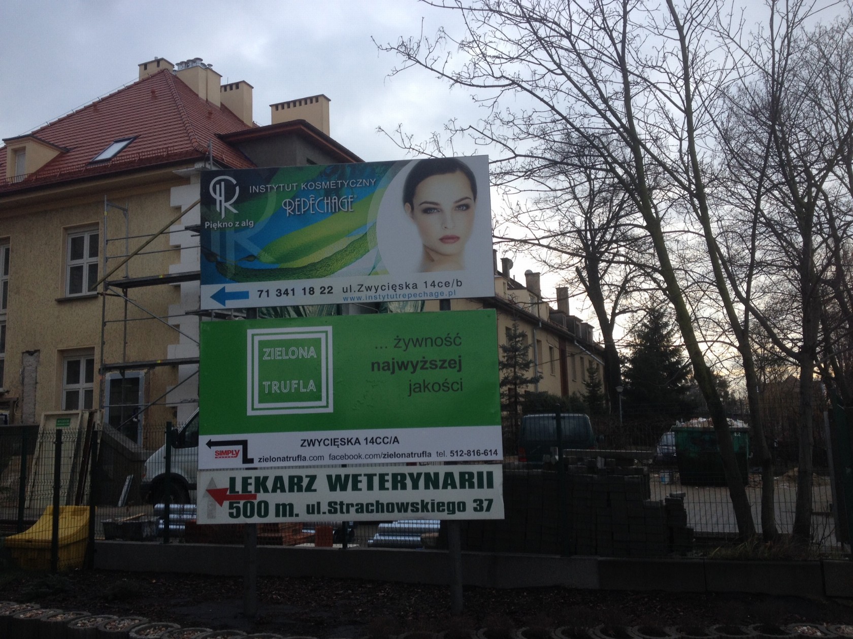 tablice reklamowe nicoart Wrocław